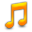 Music Orange icon